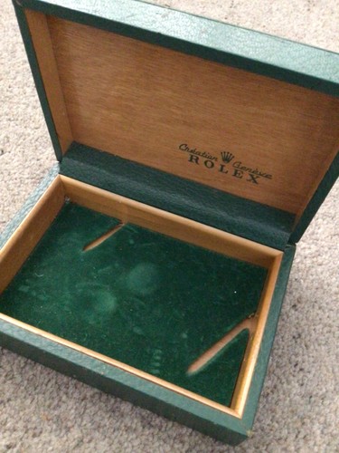 Genuine 1960s rolex watch box - 1960s,