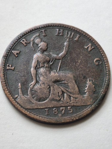 1875 queen victoria small date - victoria,