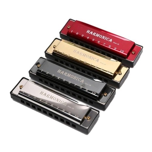 New silver swan harmonica - new, 10