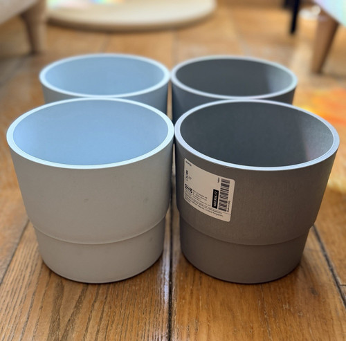 Ikea nypon plant pots set - plant,