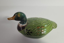 Michel Caugant ceramic lidded