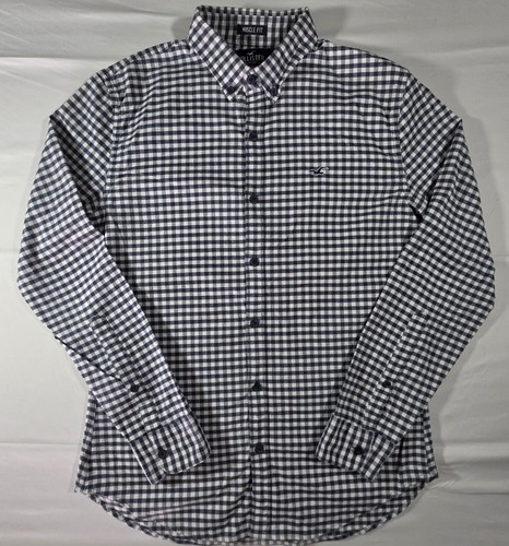 Hollister mens shirt navy - shirt, s