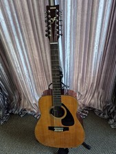YAMAHA FG411-12 Acoustic Guitar With 'Shadow' EC-22 Mic and Piezo Pick Up.