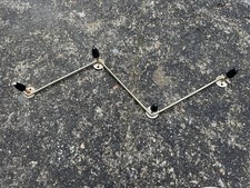 Vintage Retro Atomic Sputnik Coat Rack Hooks 1950s 1960s Brass Antique