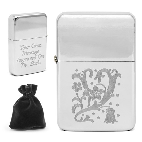 Engraved petrol lighter with - lighter,