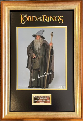 Ian mckellen signed framed - ian,