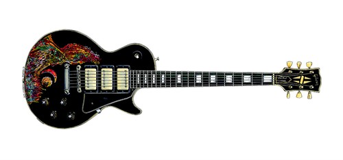 Keith richards gibson les - gibson,