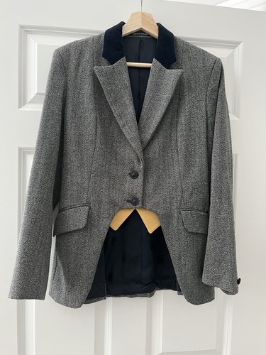 Pytchley mears blue tweed - tweed, cut