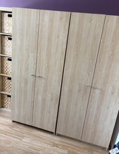 IKEA cream 2 Door Wardrobe 79x176cm Bedroom wardrobe Furniture 