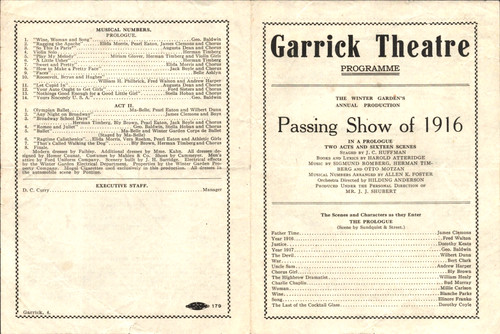 1916 passing show - passing,