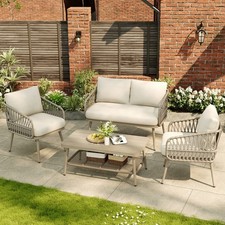 4 Piece Garden Furniture Set
