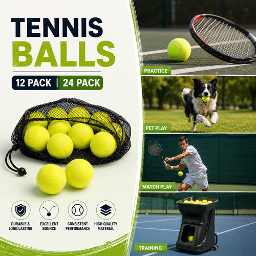 Pack tennis balls - 12/24, high