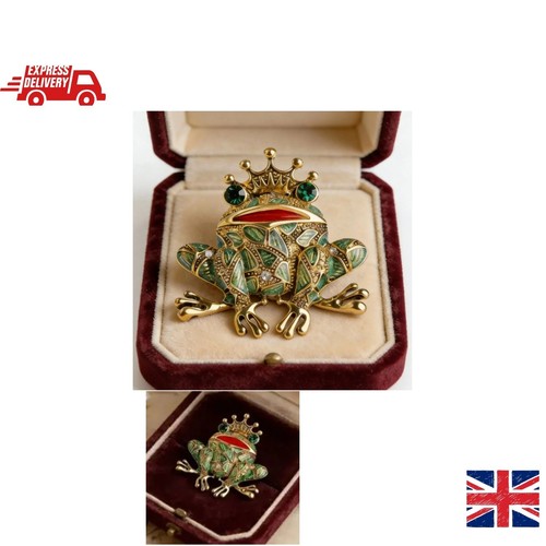 Toad pin vintage insect - toad,