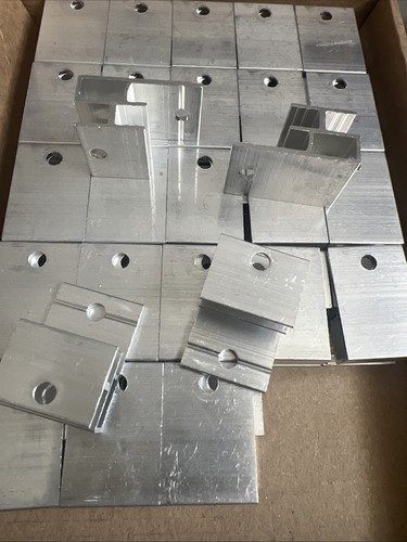 Aluminum cladding clips - aluminum,