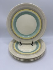 5 X Susie Cooper Wedding Bands Dinner Plates 9”