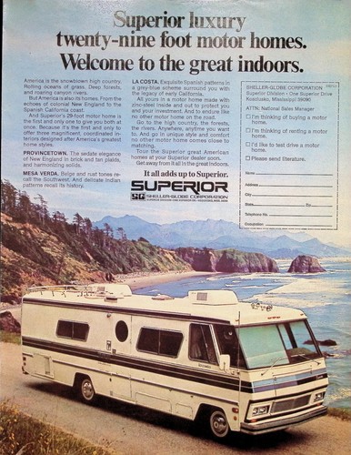 Vintage 1970s print - ad, ~