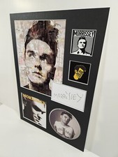 Morrissey & Smiths VIVA HATE Ltd Edition Art Signed FRAMED Picture Disc Display