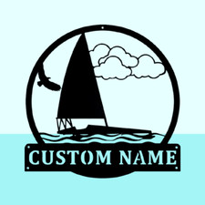 Personalized Iceboat Boat