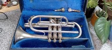 Besson Vintage FB Cornet Westminster Made in England with case and 2 mouthpieces