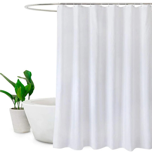 Extra long shower - long, curtains