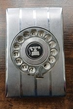 Vintage Rotary Dial/Flip Up Telephone Book 1970's Made In Hong Kong