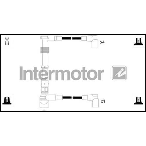 Leads ignition cable kit - ht,