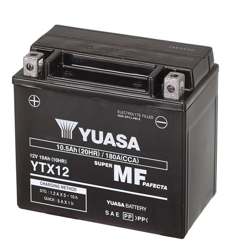 Yuasa ytx12 12v 180 cca - 12v,