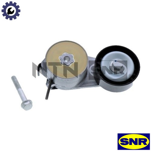 Tensioner pulley vribbed - pulley,