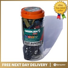 Green Jem 6 Piece Flat Bungee