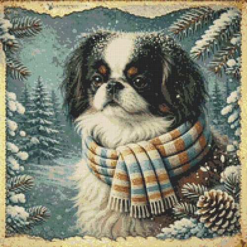 Japanese chin puppy - puppy, dog