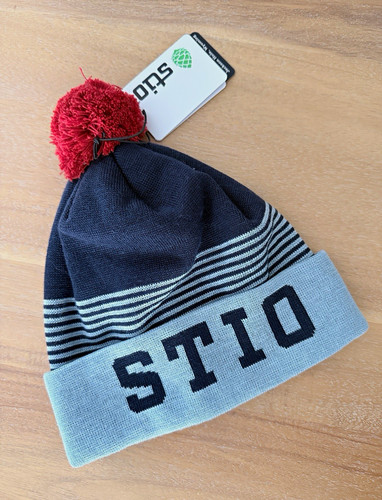 Stio striped pom beanie - striped,