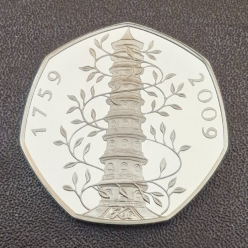 Royal mint 50p - mint, fifty