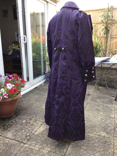 Darkstar longline brocade - darkstar,