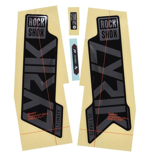 Rockshox fork decalkit - rockshox,