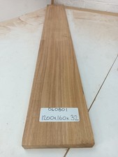 1200x160x32mm Planed  PAR Iroko Hardwood Timber Offcuts      060801