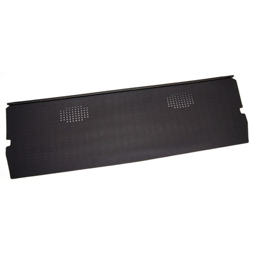 Rear package tray vinyl mesh - rear,
