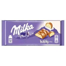 Milka Bubbly Chocolate, White