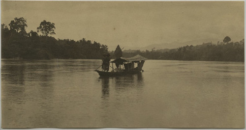 Malaysia fishing boat - fishing, vintage