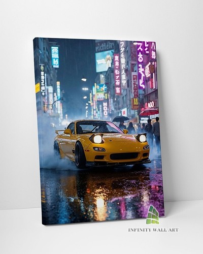 Yellow japanese car - yellow,
