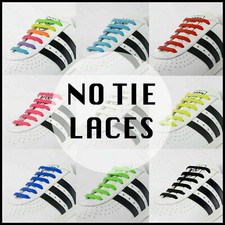 Shoe Laces Silicone Elastic No