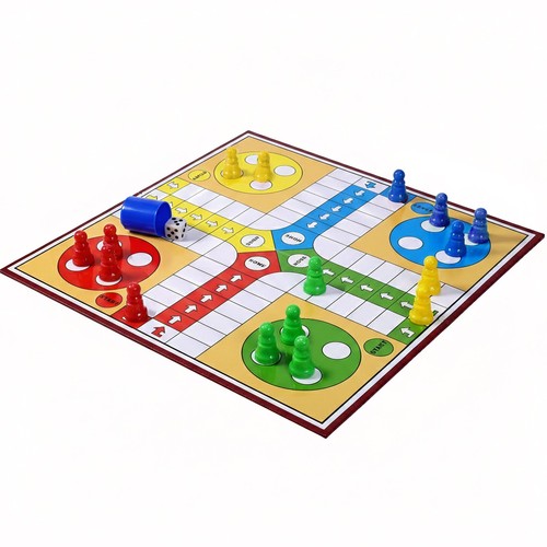 Traditional ludo game with - traditional,