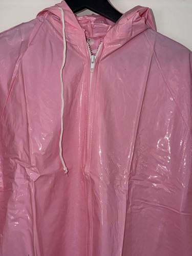 Vintage pvc raincoat - pvc, cape