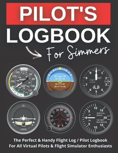 Pilot logbook for simmers the - logbook,