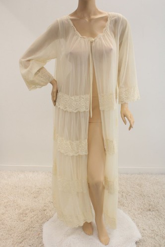 Vintage intime long peignoir - intime',