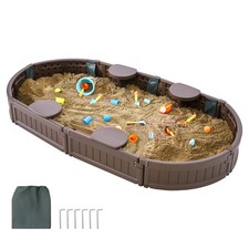 Uimoso Sandbox with Cover Oval