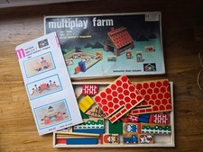 Vintage Multiplay Wooden Farm