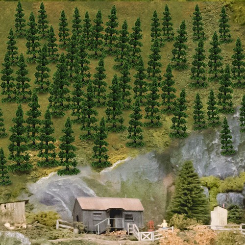 100pcs model railway layout - layout, n