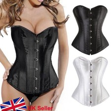 Sexy Satin Overbust Corset