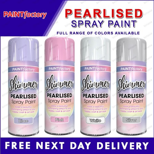 Pearlised shimmer aerosol - shimmer,