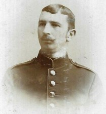 Pre WW1 Military CDV Photo